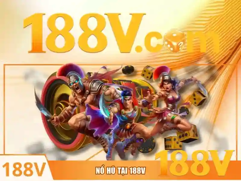 Giao diện trang chủ nhà cái 188v với thiết kế hiện đại và tông màu cam đen đặc trưng